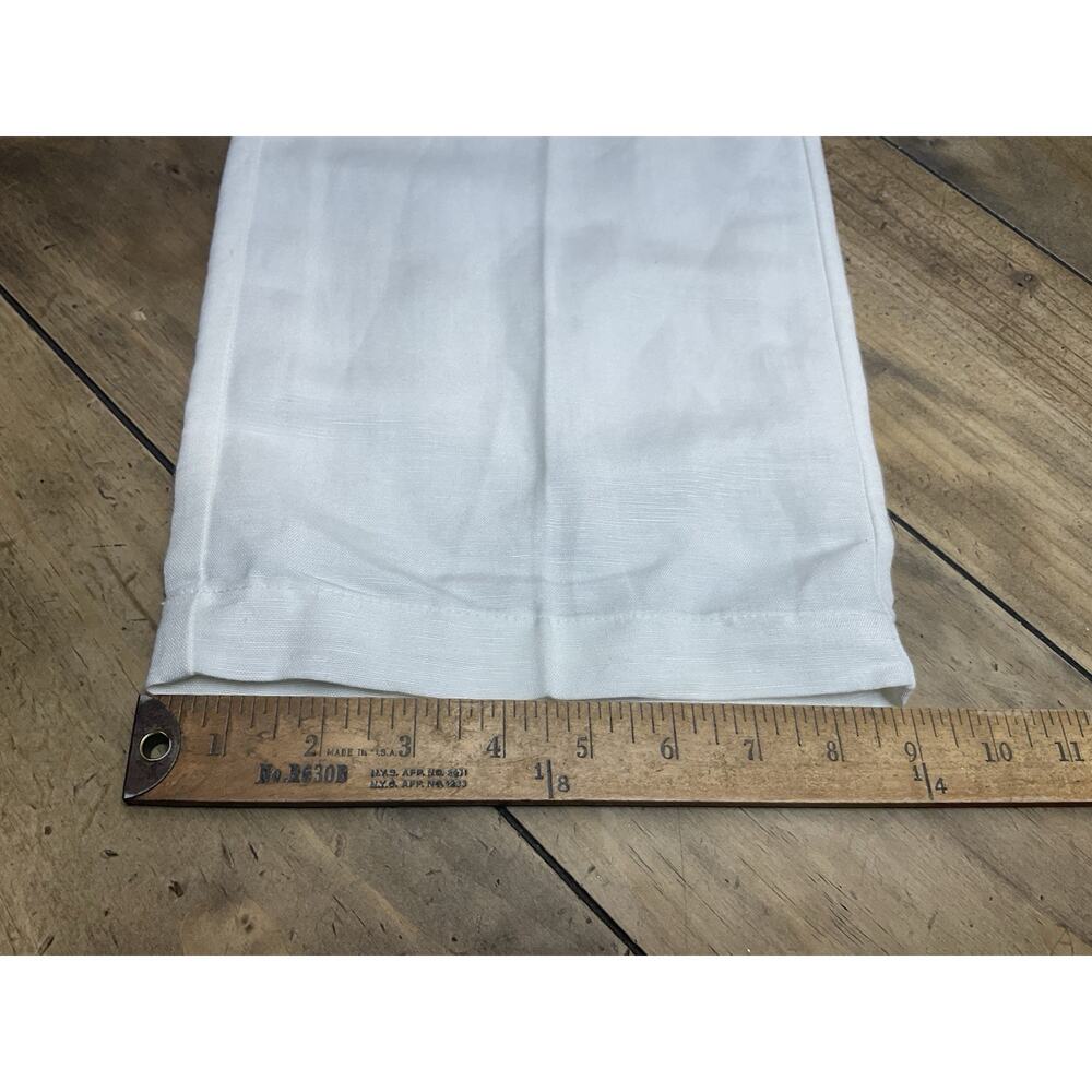 Cubavera Men's Linen-Blend Core Drawstring Pants Brilliant White Size Large NWT - Picture 12 of 13